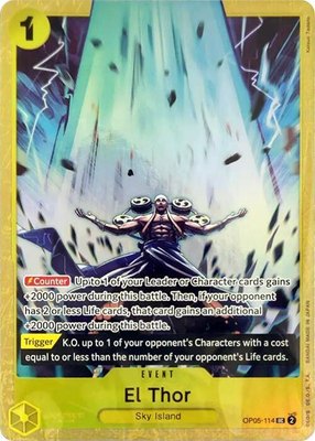 El Thor (Premium Card Collection -Best Selection Vol. 2-), One Piece Promotion Cards