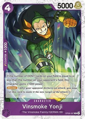Vinsmoke Yonji (OP06-067) (Jolly Roger Foil), Premium Booster -The Best-