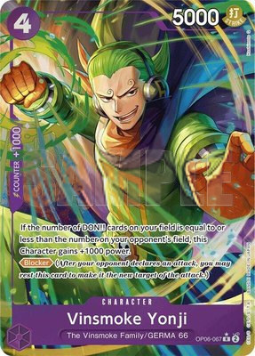 Vinsmoke Yonji (OP06-067) (Alternate Art), Premium Booster -The Best-