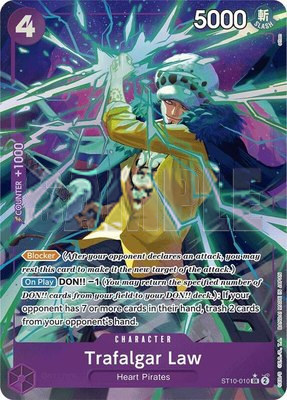 Trafalgar Law (ST10-010) (Alternate Art), Premium Booster -The Best-