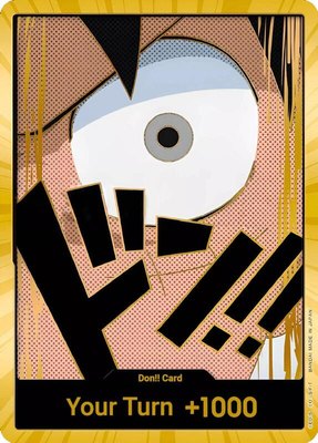 DON!! Card (Luffy) (Gold), Premium Booster -The Best-