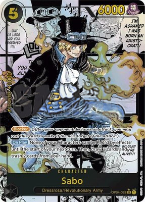 Sabo (OP04-083) (Manga), Premium Booster -The Best-