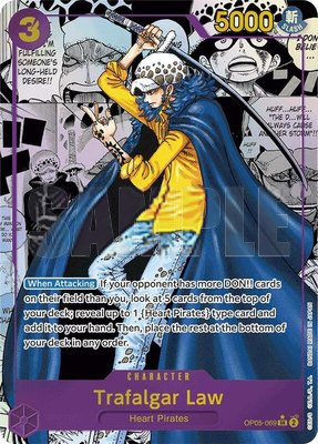 Trafalgar Law (OP05-069) (Manga), Premium Booster -The Best-