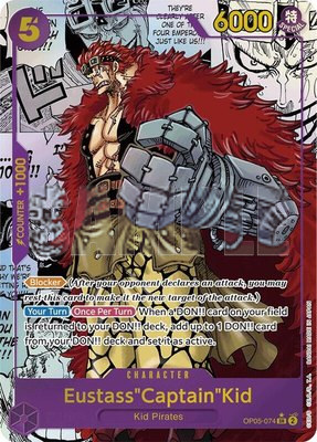 Eustass"Captain"Kid (OP05-074) (Manga), Premium Booster -The Best-