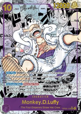 Monkey.D.Luffy (OP05-119) (Manga), Premium Booster -The Best-