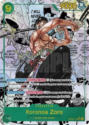 Roronoa Zoro (Manga), Premium Booster -The Best-