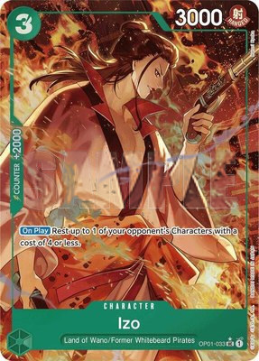 Izo (OP01-033) (Alternate Art), Premium Booster -The Best-