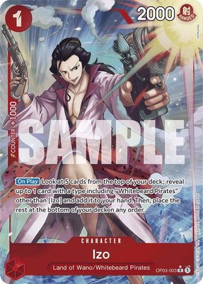 Izo (OP03-003) (Full Art), Premium Booster -The Best-