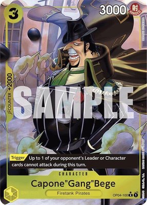 Capone"Gang"Bege (OP04-100) (Full Art), Premium Booster -The Best-