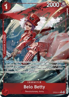 Belo Betty (Full Art), Premium Booster -The Best-