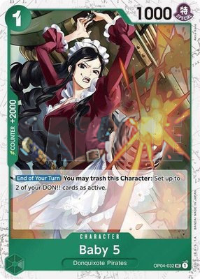 Baby 5 (OP04-032) (Jolly Roger Foil), Premium Booster -The Best-