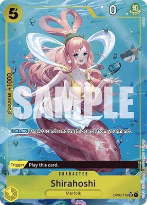 Shirahoshi (OP03-116) (Full Art), Premium Booster -The Best-