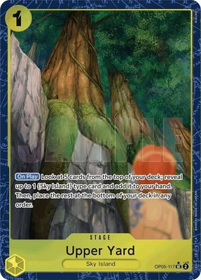 Upper Yard (Alternate Art), Premium Booster -The Best-
