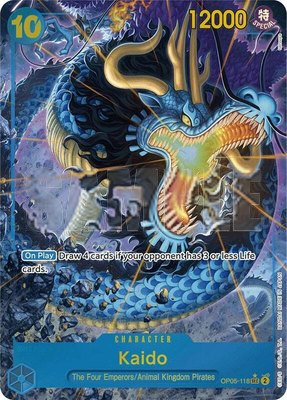 Kaido (OP05-118) (Alternate Art), Premium Booster -The Best-