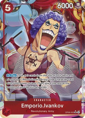 Emporio.Ivankov (Full Art), Premium Booster -The Best-