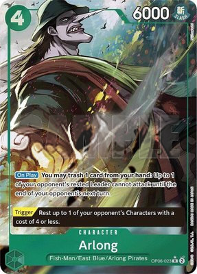 Arlong (Full Art), Premium Booster -The Best-