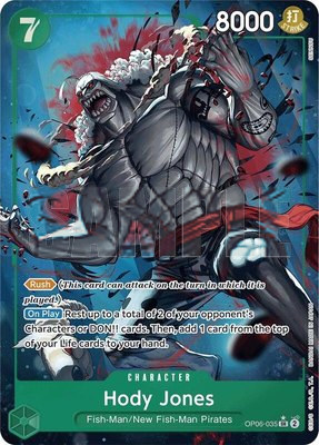 Hody Jones (Alternate Art), Premium Booster -The Best-