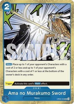 Ama no Murakumo Sword (Jolly Roger Foil), Premium Booster -The Best-