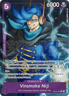 Vinsmoke Niji (OP06-065) (Alternate Art), Premium Booster -The Best-