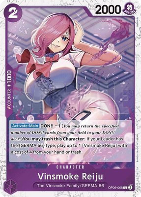 Vinsmoke Reiju (OP06-068) (Jolly Roger Foil), Premium Booster -The Best-