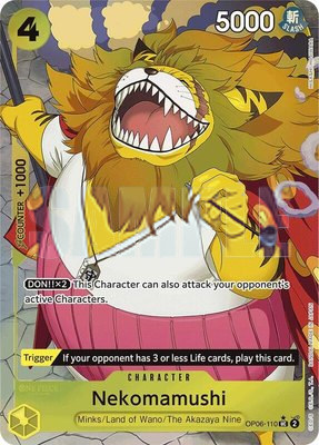 Nekomamushi (Full Art), Premium Booster -The Best-