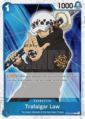 Trafalgar Law (ST03-008) (Jolly Roger Foil), Premium Booster -The Best-