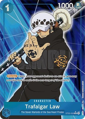Trafalgar Law (ST03-008) (Full Art), Premium Booster -The Best-