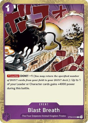 Blast Breath (Jolly Roger Foil), Premium Booster -The Best-