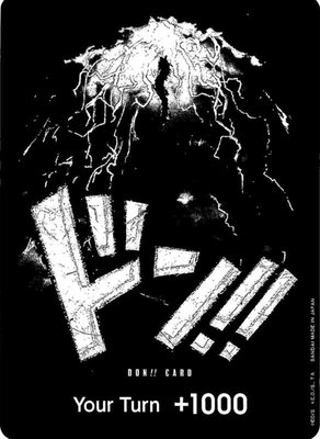DON!! Card (Kaido), Premium Booster -The Best-
