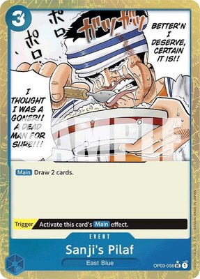 Sanji's Pilaf (Textured Foil), Premium Booster -The Best-