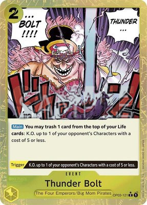 Thunder Bolt (Textured Foil), Premium Booster -The Best-
