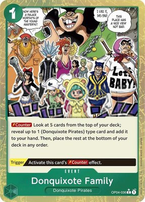 Donquixote Family (Textured Foil), Premium Booster -The Best-