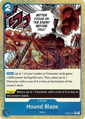Hound Blaze (Textured Foil), Premium Booster -The Best-