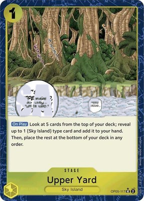 Upper Yard (Textured Foil), Premium Booster -The Best-