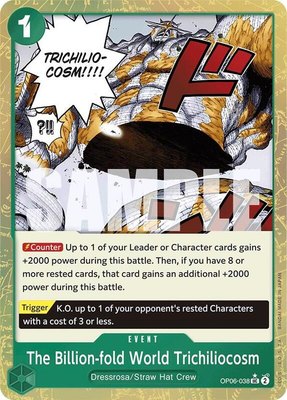 The Billion-fold World Trichiliocosm (Textured Foil), Premium Booster -The Best-