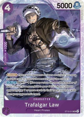 Trafalgar Law (ST10-010) (Reprint), Premium Booster -The Best-