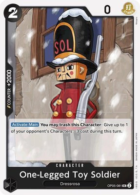 One-Legged Toy Soldier (Reprint), Premium Booster -The Best-