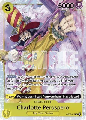 Charlotte Perospero (Reprint), Premium Booster -The Best-