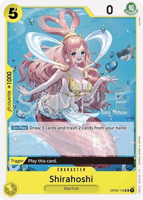 Shirahoshi (OP03-116) (Reprint), Premium Booster -The Best-