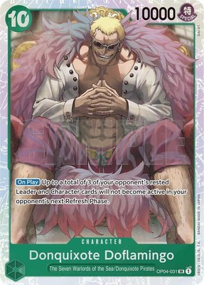 Donquixote Doflamingo (Reprint), Premium Booster -The Best-