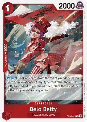 Belo Betty (OP05-015) (Reprint), Premium Booster -The Best-