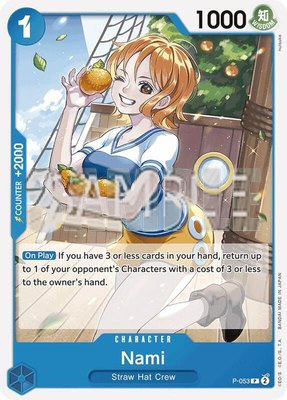 Nami (P-053) (Reprint), Premium Booster -The Best-