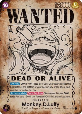 Monkey.D.Luffy (Wanted Poster), Emperors in the New World