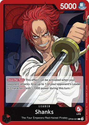 Shanks (001), Emperors in the New World