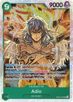 Adio, Emperors in the New World