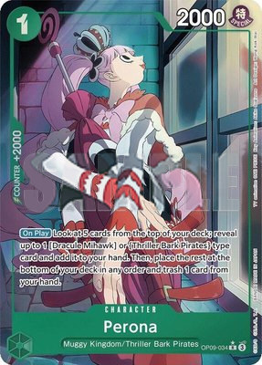 Perona (Parallel), Emperors in the New World