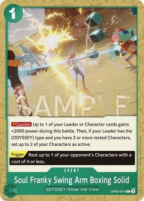 Soul Franky Swing Arm Boxing Solid, Emperors in the New World