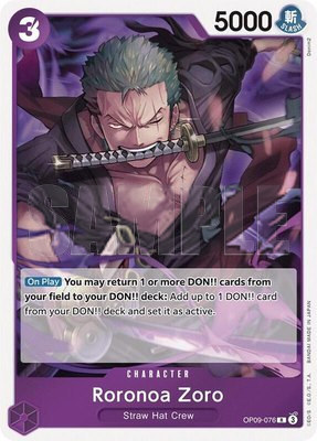 Roronoa Zoro (076), Emperors in the New World