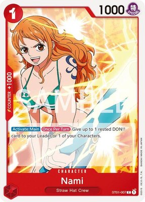 Nami, Revision Pack Cards