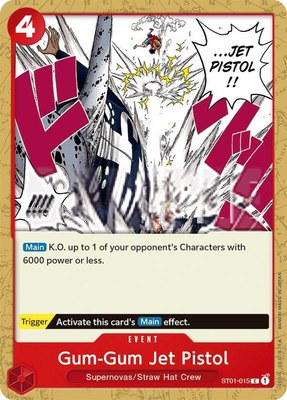 Gum-Gum Jet Pistol, Revision Pack Cards